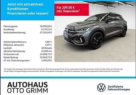 VW T-Roc Volkswagen 1.5 TSI R-Line DSG LED