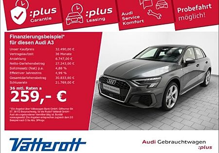 Audi A3 Sportback S line 30 TDI S tronic LED DAB ACC