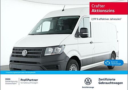 VW Crafter Volkswagen Kasten mittel Neues Modell Kamera Klima ZV