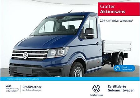 VW Crafter Volkswagen 35 Pritsche mittel AHK ACC Navi Euro6 ZV