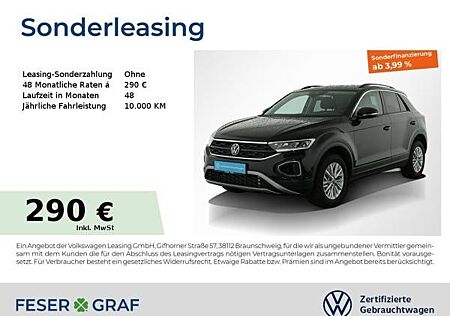 VW T-Roc Volkswagen Life 1.5 TSI DSG Navi AHK StandHz LED