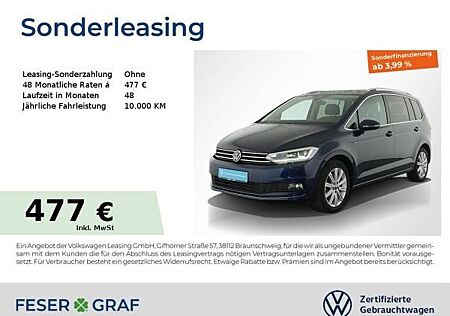 VW Touran Volkswagen Highline 2.0 TDI DSG Navi AHK Kamera LED
