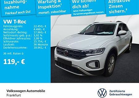 VW T-Roc Volkswagen 1.0 TSI Life LED Navi Lane-Assist