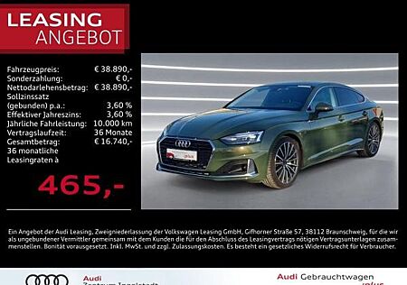 Audi A5 Sportback 40 TFSI NAVI AHK 19 virtual Advanced