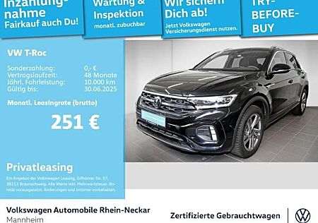 VW T-Roc Volkswagen 2.0 TDI R-Line DSG Navi AHK Kamera uvm