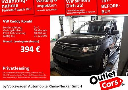 VW Caddy Volkswagen Kombi 2.0 TDI Klima PDC Navi ACC 5-Sitzer uvm