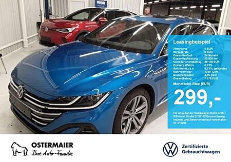 VW Arteon Volkswagen Shootingbrake R-LINE 2.0TSI DSG NP.73t..AHK.LEDER.STDHZG.PANO.ACC!