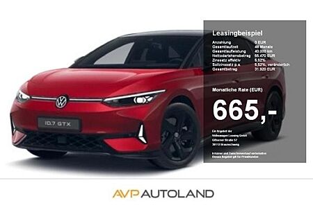 VW ID.7 Volkswagen GTX 4MOTION | NAVI | AHK | ACC | LED |