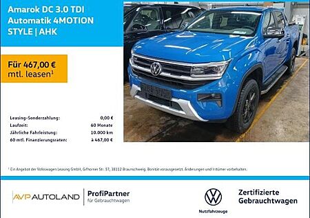 VW Amarok Volkswagen DC 3.0 TDI Automatik 4MOTION STYLE | AHK