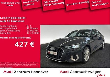 Audi A3 Limousine Advanced 35 TFSI Kamera ACC LED Navi virtual