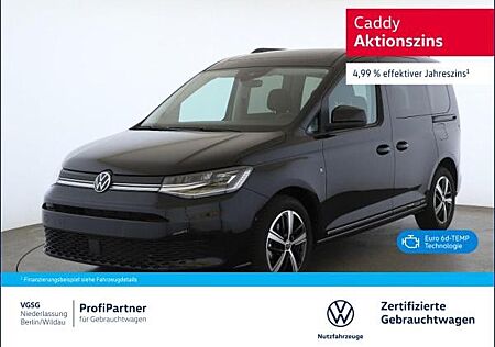 VW Caddy Volkswagen Life DarkLabel TDI Bluetooth LED Klima