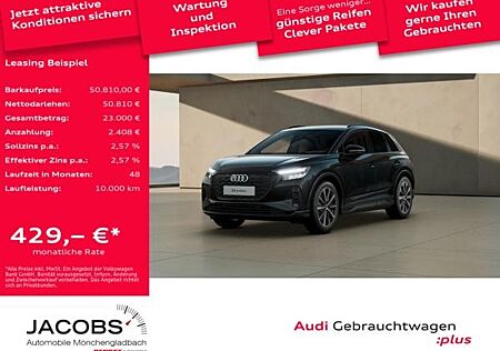 Audi Q4 e-tron 55 Black/Wärmepumpe/HuD/S-Sitze/AHK/20Zoll