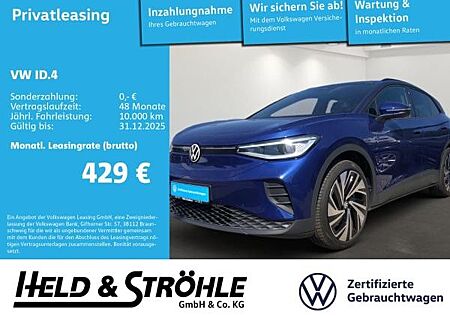 VW ID.4 Volkswagen Pro 4MOTION AHK PANO MATRIX NAVI HuD WÄPU