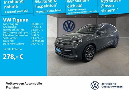 VW Tiguan Volkswagen 2.0 TDI DSG Life Navi AHK Rückfahrkamera Spurhalteassistent Spurwechselassistent