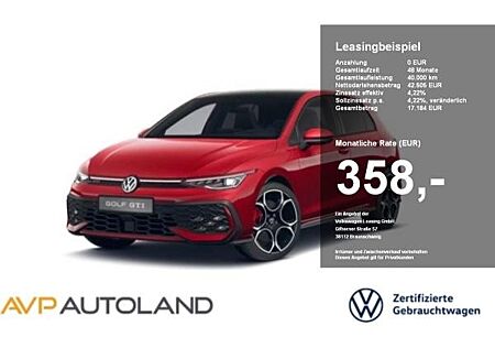 VW Golf Volkswagen VIII GTI 2.0 TSI DSG | PANO | NAVI | AHK |