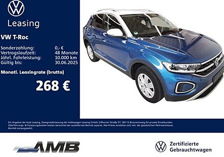VW T-Roc Volkswagen Style 1.5 TSI DSG/AHK/RFK/Standhzg/03.29Garantie