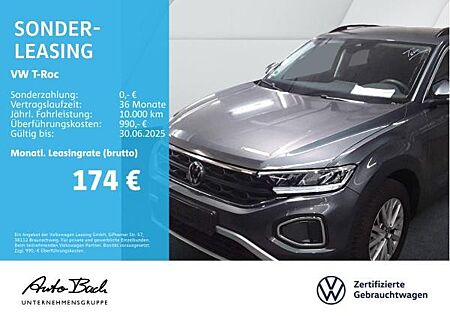VW T-Roc Volkswagen 1.0 TSI Life, Navi, LED, App-Connect, Digital Cockpit, Klima, Park Assist