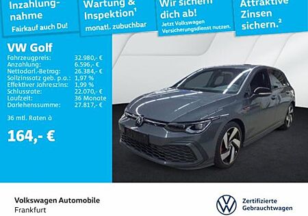 VW Golf Volkswagen VIII 2.0 TSI DSG GTI Navi IQ.Light DAB+ FrontAssist