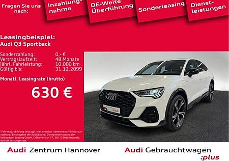 Audi Q3 Sportback S line 45 TFSIe Kamera LED Teillder Navi virtual