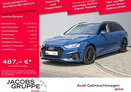 Audi A4 Avant 35 TDI S line Black+*ACC*Matrix*AHK