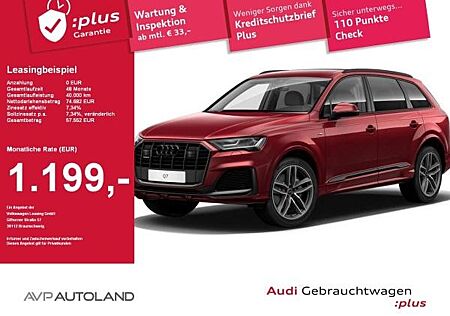 Audi Q7 55 TFSI quattro tiptr. S line 7-SITZER | AHK
