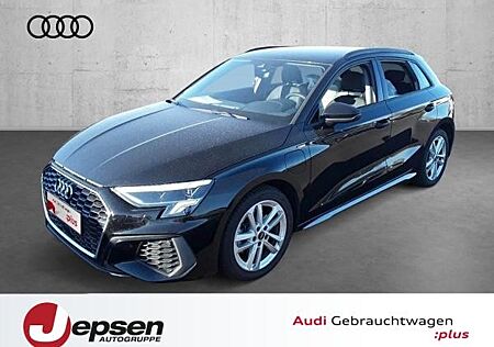 Audi A3 Sportback 40 TFSI e S line S tr. LED ACC Cam