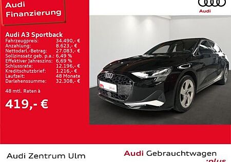 Audi A3 Sportback advanced 35 TDI S tronic NAV+ R-KAM HEAD-UP