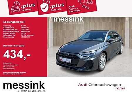 Audi A3 Sportback S line S-line*Leder Raute* Matrix*Carbon*Sonos*