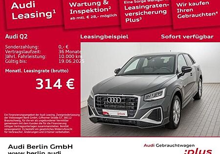 Audi Q2 S line 35 TFSI S tr. AHK STDHZG LED PDC