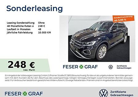 VW T-Roc Volkswagen Style 1.5 TSI DSG Navi AHK LED SiHz ParkAs