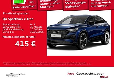 Audi Q4 e-tron Q4 Sportback 45 e-tron S line quat. AHK Navi ACC