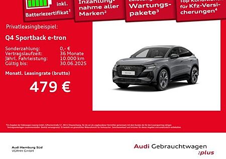 Audi Q4 e-tron Q4 Sportback 55 e-tron qu. S LINE/WÄRMEPUMPE/ACC