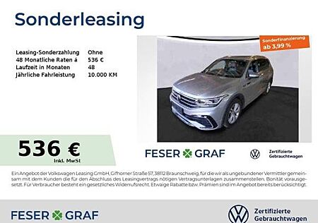 VW Tiguan Volkswagen R-Line 2.0 TDI DSG Navi StandHz AHK Pano