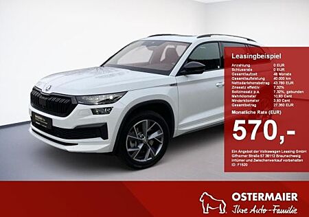 Skoda Kodiaq 4x4 SportLine 2.0TSI DCC.MATRIX.SITZLUFT.PANO.KAM.TRAVEL.4xSHZG.WSS-HZG.MEMO.eHECK.KESSY