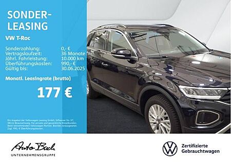 VW T-Roc Volkswagen 1.0 TSI Life, Navi, App-Connect, LED, Digital Cockpit, Klima, Sitzheizung