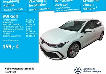 VW Golf Volkswagen VIII 2.0 TSI DSG GTI Navi IQ.Light DCC DAB+