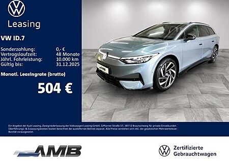 VW ID.7 Volkswagen Tourer Pro h/AHK/Matrix/Wärmepu/02.30Garantie