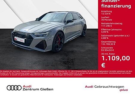 Audi RS6 RS 6 Avant 4.0 TFSI quattro performance AHK PANO B&O HuD RS-Dynamikpaket plus