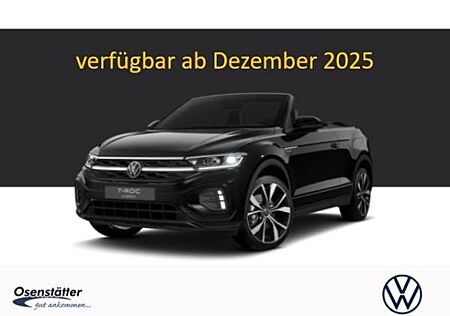 VW T-Roc Volkswagen Cabriolet R-Line, 1.5 l TSI OPF 110 kW (150 PS) 7-Gang-Doppelkupplungsgetriebe DSG
