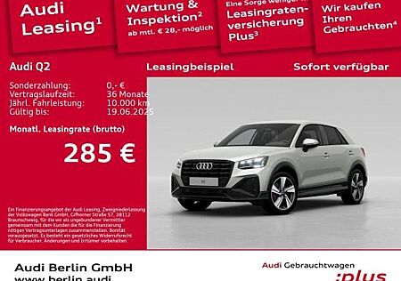 Audi Q2 S line 35 TFSI S tr. AHK RFK MATRIX NAVI