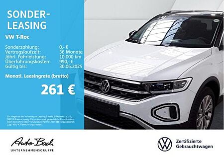VW T-Roc Volkswagen 1.5 TSI DSG Style, Navi, LED, AHK, App-Connect, Digital Cockpit Pro, Klima