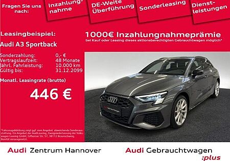Audi A3 Sportback 45 TFSIe Sline Matrix AHK Kamera ACC Navi