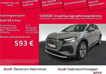 Audi Q4 e-tron 40 advanced AHK Sonos virtual Navi