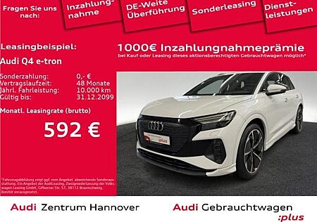 Audi Q4 e-tron 40 Matrix LED Pano Navi Interieur S-Line 21-Zoll AHK Sonos Sound System