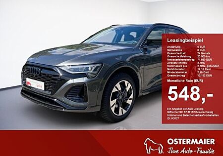 Audi Q8 e-tron S-LINE BLACK 55 QUATTRO NP.123T ACC.5J-G.AHK.KAMERA.NAVI+VC.B&O.PANO