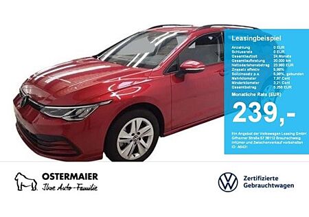 VW Golf Volkswagen VIII Variant LIFE 2.0TDI ACC.5J-G.KAMERA.NAVI+VC.LED.APP-C.LKRD-HZG.SHZ.DAB+.USB