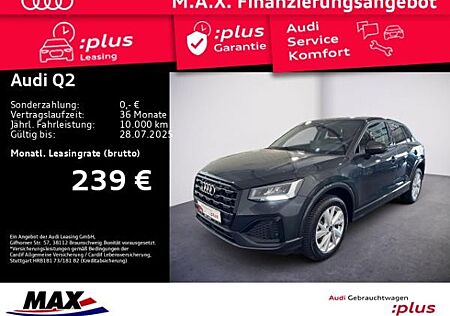 Audi Q2 35 TFSI ADVANCED LED+AHK+MMI NAVI+OPTIK BLACK