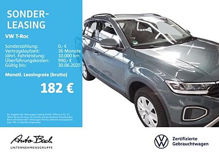 VW T-Roc Volkswagen 1.0 TSI Life, Navi, LED, App-Connect, Digital Cockpit Pro, Standheizung