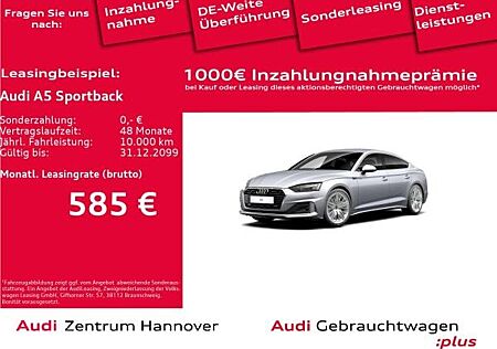 Audi A5 Sportback advanced 35 TDI Matrix AHK virtual Kamera Navi