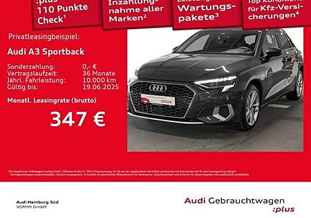 Audi A3 Sportback 40 TFSI e advanced S tronic NAV/AHK